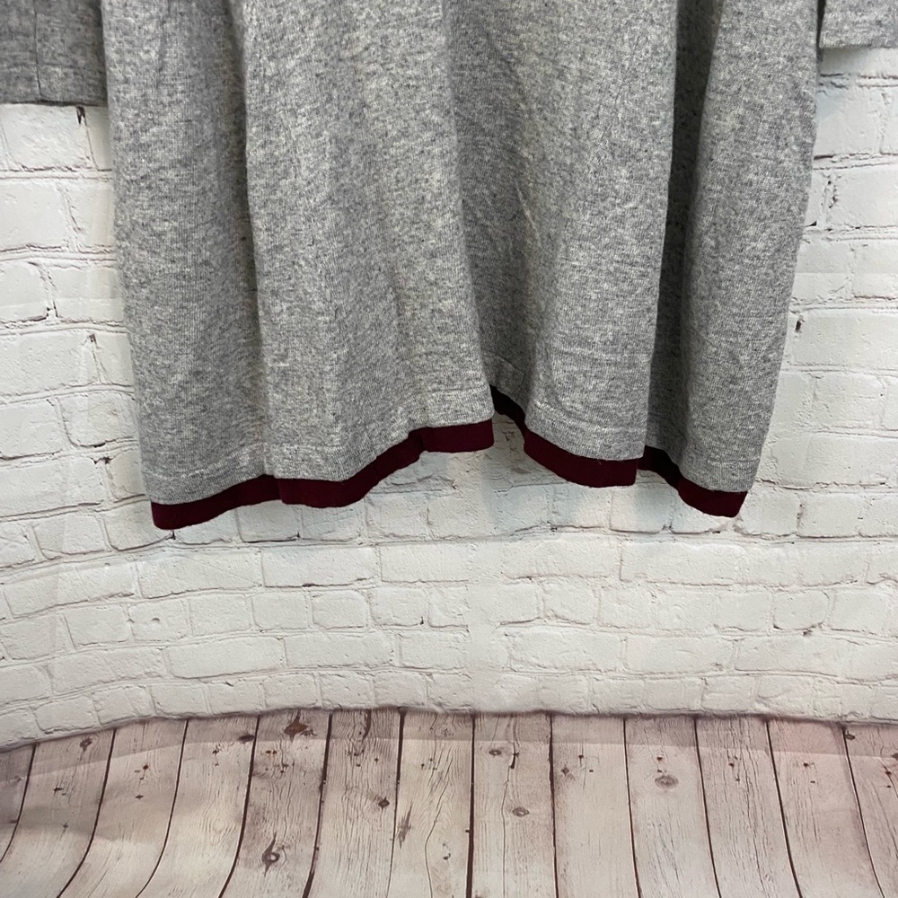 Anthropologie Sparrow Gray Cowl Neck Sweater Dress size XS NWT - Picture 7 of 8
